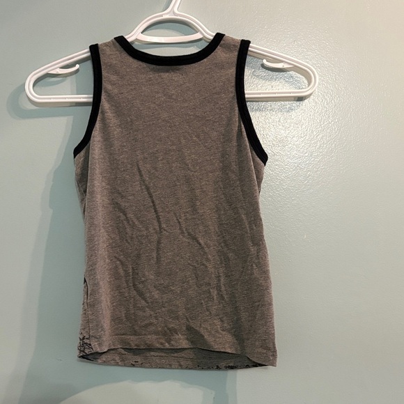 4/$20 OshKosh B'gosh Raptor Trainer Tank Top - Gray & Green, size 6 dinosaur - Picture 6 of 6